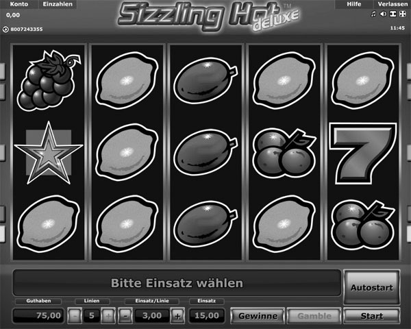 Sizzling Hot spielen